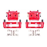 Power Stop 16-17 Subaru Crosstrek Front Red Calipers w/Brackets - Pair thumbnail 2