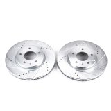 Power Stop 12-15 Chevrolet Captiva Sport Front Evolution Drilled & Slotted Rotors - Pair thumbnail 1