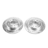 Power Stop 2018 Buick Envision Rear Evolution Drilled & Slotted Rotors - Pair thumbnail 2