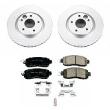 Power Stop 14-17 Nissan Leaf Front Z17 Evolution Geomet Coated Brake Kit thumbnail 1