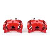 Power Stop 13-17 Nissan Altima Front Red Calipers w/Brackets - Pair thumbnail 1