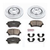 Power Stop 04-09 Audi S4 Rear Z23 Evolution Sport Brake Kit thumbnail 1