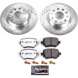Power Stop 15-18 Volkswagen Golf Rear Z26 Street Warrior Brake Kit thumbnail 1