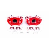 Power Stop 14-16 Acura MDX Rear Red Calipers w/Brackets - Pair thumbnail 2