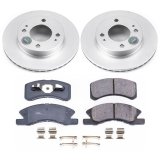 Power Stop 14-15 Mitsubishi Mirage Front Z17 Evolution Geomet Coated Brake Kit thumbnail 1