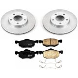 Power Stop 01-07 Ford Escape Front Z17 Evolution Geomet Coated Brake Kit thumbnail 1