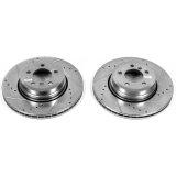 Power Stop 06-08 BMW 750i Rear Evolution Drilled & Slotted Rotors - Pair thumbnail 2