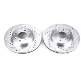 Power Stop 97-05 Acura EL Front Evolution Drilled & Slotted Rotors - Pair thumbnail 2