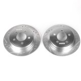 Power Stop 04-08 Chrysler Pacifica Rear Evolution Drilled & Slotted Rotors - Pair thumbnail 1