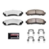 Power Stop 05-06 Chevrolet Equinox Front Z36 Truck & Tow Brake Pads w/Hardware thumbnail 2