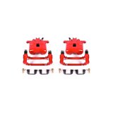 Power Stop 02-06 Acura RSX Front Red Calipers w/Brackets - Pair thumbnail 1