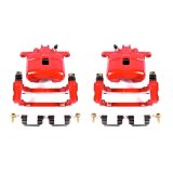 Power Stop 02-06 Acura RSX Front Red Calipers w/Brackets - Pair thumbnail 2