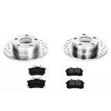 Power Stop 98-01 Audi A6 Quattro Rear Z23 Evolution Sport Brake Kit thumbnail 1