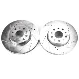 Power Stop 16-19 Chevrolet Camaro Front Evolution Drilled & Slotted Rotors - Pair thumbnail 2