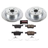 Power Stop 17-18 Lincoln Continental Rear Z23 Evolution Sport Brake Kit thumbnail 1