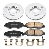 Power Stop 1997 Acura CL Front Z17 Evolution Geomet Coated Brake Kit thumbnail 1