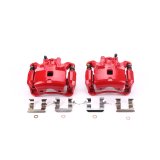 Power Stop 07-18 Nissan Sentra Front Red Calipers w/Brackets - Pair thumbnail 1