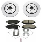 Power Stop 14-16 Acura MDX Front Z17 Evolution Geomet Coated Brake Kit thumbnail 1