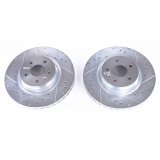 Power Stop 12-18 Tesla Model S Front Evolution Drilled & Slotted Rotors - Pair thumbnail 2