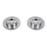 Power Stop 09-17 Hyundai Azera Rear Evolution Drilled & Slotted Rotors - Pair thumbnail 1