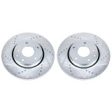 Power Stop 16-19 Mazda CX-5 Front Evolution Drilled & Slotted Rotors - Pair thumbnail 1