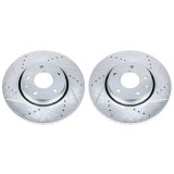 Power Stop 16-19 Mazda CX-5 Front Evolution Drilled & Slotted Rotors - Pair thumbnail 2
