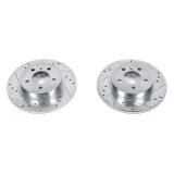 Power Stop 06-11 Buick Lucerne Rear Evolution Drilled & Slotted Rotors - Pair thumbnail 1