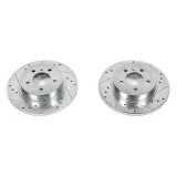 Power Stop 06-11 Buick Lucerne Rear Evolution Drilled & Slotted Rotors - Pair thumbnail 2