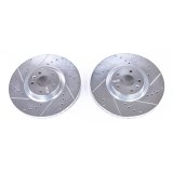Power Stop 16-18 Volvo S90 Front Evolution Drilled & Slotted Rotors - Pair thumbnail 1