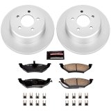 Power Stop 97-99 Chrysler Town & Country Rear Z17 Evolution Geomet Coated Brake Kit thumbnail 1
