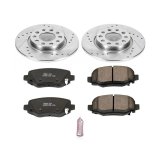 Power Stop 15-17 Chrysler 200 Rear Z23 Evolution Sport Brake Kit thumbnail 1