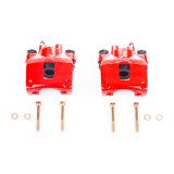 Power Stop 95-98 Jeep Grand Cherokee Rear Red Calipers w/o Brackets - Pair thumbnail 1