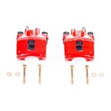 Power Stop 95-98 Jeep Grand Cherokee Rear Red Calipers w/o Brackets - Pair thumbnail 2
