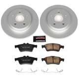 Power Stop 08-13 Volvo C30 Rear Z23 Evolution Sport Coated Brake Kit thumbnail 1