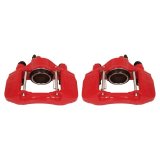 Power Stop 91-03 Ford Escort Front Red Calipers w/o Brackets - Pair thumbnail 2