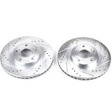 Power Stop 13-15 Acura ILX Front Evolution Drilled & Slotted Rotors - Pair thumbnail 2