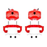 Power Stop 08-09 Audi TT Front Red Calipers w/Brackets - Pair thumbnail 2