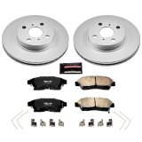 Power Stop 93-97 Geo Prizm Front Z17 Evolution Geomet Coated Brake Kit thumbnail 1