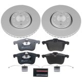 Power Stop 06-11 Saab 9-3 Front Euro-Stop Brake Kit thumbnail 1