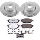 Power Stop 06-07 Subaru B9 Tribeca Front Z26 Street Warrior Brake Kit thumbnail 1