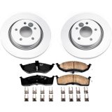 Power Stop 00-04 Chrysler Concorde Front Z17 Evolution Geomet Coated Brake Kit thumbnail 1