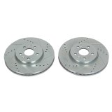 Power Stop 13-19 Buick Encore Front Evolution Drilled & Slotted Rotors - Pair thumbnail 2