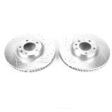 Power Stop 11-18 Porsche Cayenne Front Evolution Drilled & Slotted Rotors - Pair thumbnail 2