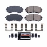 Power Stop 89-96 Nissan 240SX Front Z23 Evolution Sport Brake Pads w/Hardware thumbnail 1