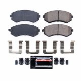 Power Stop 89-96 Nissan 240SX Front Z23 Evolution Sport Brake Pads w/Hardware thumbnail 2