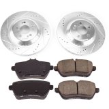 Power Stop 2018 Mercedes-Benz S450 Rear Z23 Evolution Sport Brake Kit thumbnail 1