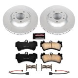 Power Stop 07-15 Audi Q7 Front Z23 Evolution Sport Coated Brake Kit thumbnail 1