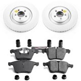 Power Stop 07-08 Jaguar S-Type Front Z23 Evolution Sport Coated Brake Kit thumbnail 1