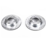 Power Stop 97-04 Porsche Boxster Front Evolution Drilled & Slotted Rotors - Pair thumbnail 1