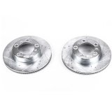 Power Stop 97-04 Porsche Boxster Front Evolution Drilled & Slotted Rotors - Pair thumbnail 2
